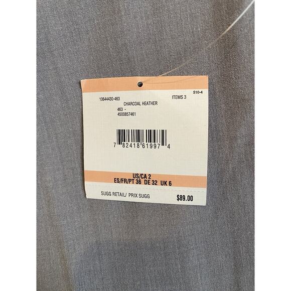 Anne Klein Pants Womens Size 2 NEW Heather Gray Dressy Office Career Work Slacks - Picture 3 of 14